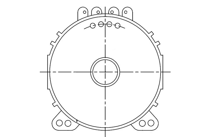 φ28磁環(huán)上蓋，B-C2801