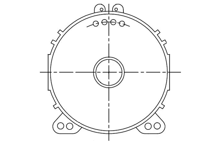φ28磁環(huán)上蓋，B-C2801-1