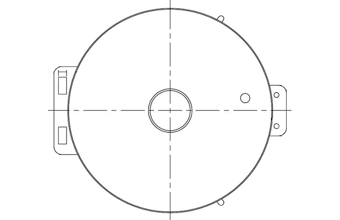 φ28磁環(huán)上蓋，B-C2803