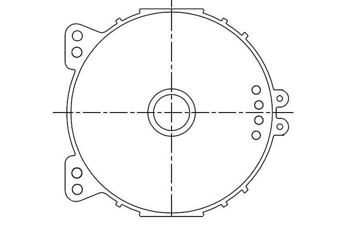 φ32磁環(huán)上蓋，B-C3201