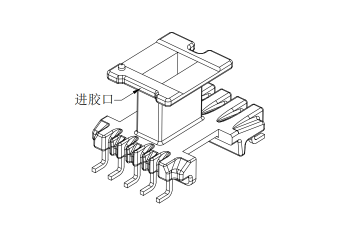 EE-13(5+5P)立式單槽,B-1373-1