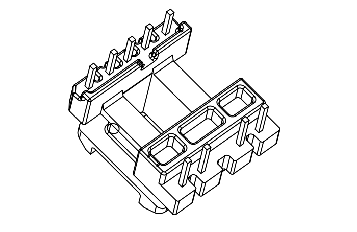 EE-18(5+4P)立式單槽,B-1811-1